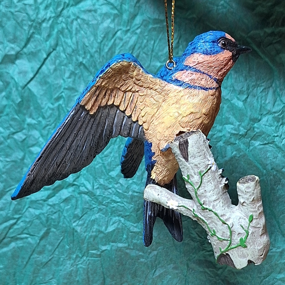 🏠THE DANBURY MINT Songbird Collection Barn Swallow - Picture 2 of 7